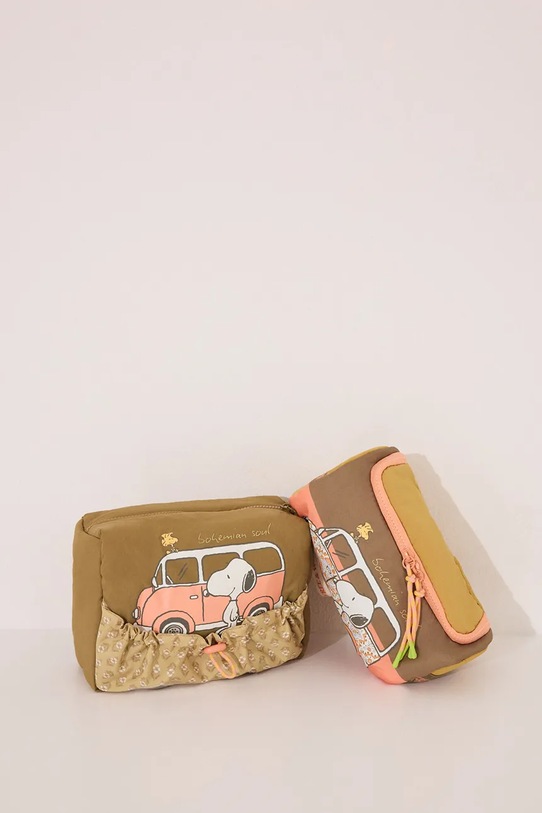 women'secret borsa da toilette SNOOPY 4849277 verde