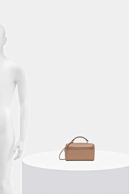 Furla torebka skórzana WE00625.HSF000.YU500 brązowy