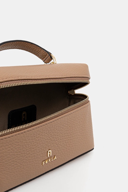 Furla torebka skórzana brązowy WE00625.HSF000.YU500