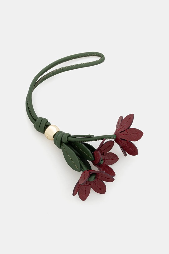 Кожаный брелок Furla бордо WK00397.BX3175.T6G00