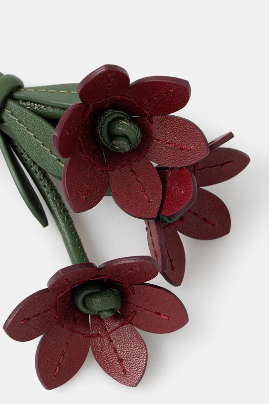 Кожаный брелок Furla WK00397.BX3175.T6G00 бордо AW25