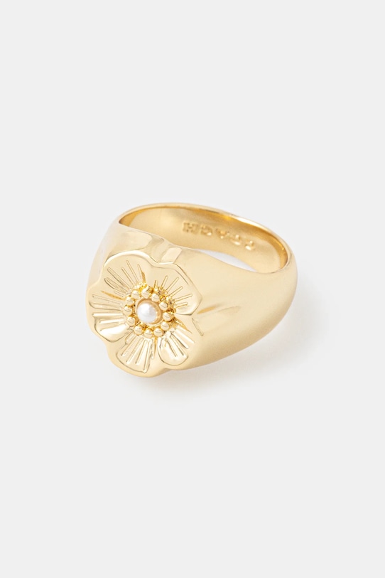 Coach anello oro 37527626GLD710