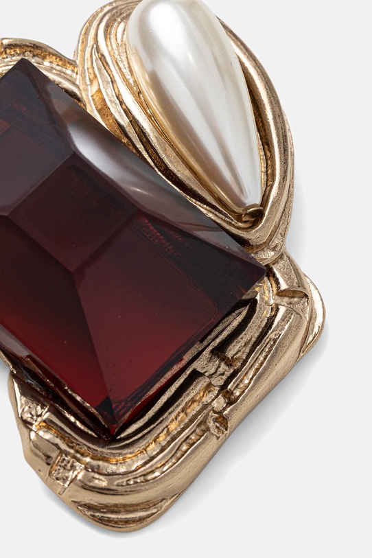 Weekend Max Mara broszka LARGE 2525756075600 złoty AW25