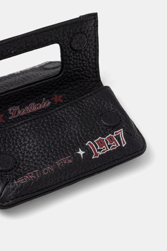 Doplnky Kožená kľúčenka ZADIG&VOLTAIRE LWOG02284 čierna