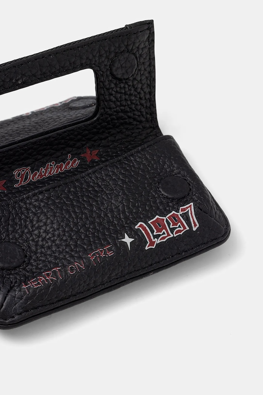 Doplnky Kožená kľúčenka ZADIG&VOLTAIRE LWOG02284 čierna