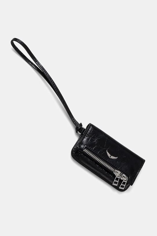 ZADIG&VOLTAIRE brelok skórzany czarny LWOG02282