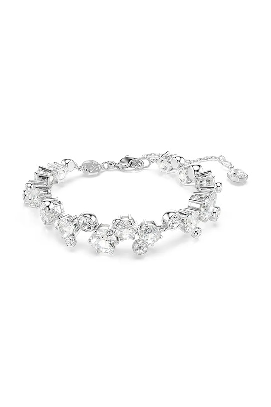 Swarovski colier, brățară si cercei CONSTELLA argintiu 5738285