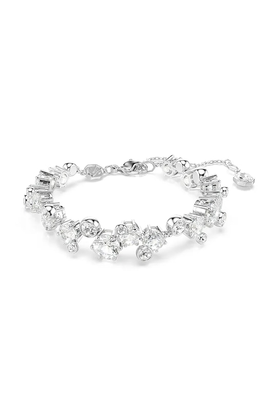 Κολιέ, βραχιόλι και σκουλαρίκια Swarovski CONSTELLA ασημί 5738285
