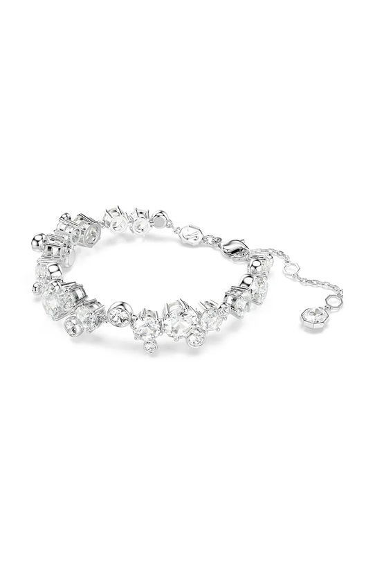Swarovski colier, brățară si cercei CONSTELLA 5738285 argintiu