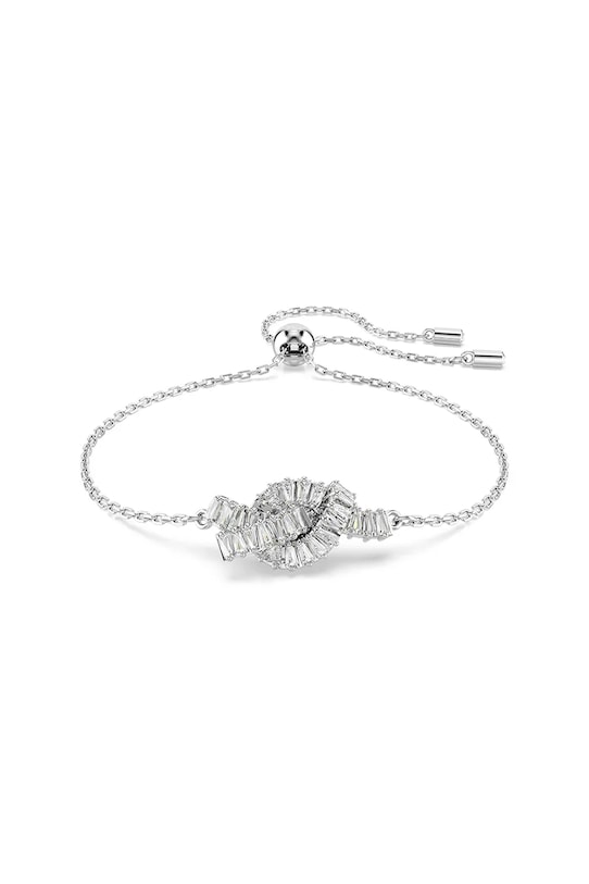 Náramek Swarovski MATRIX zirkonie stříbrná 5731101