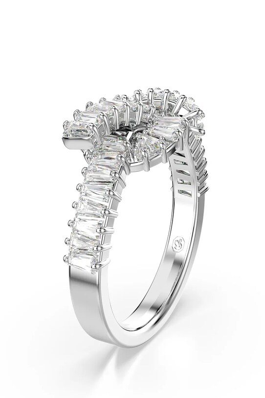 Doplnky Prsteň Swarovski MATRIX 5727119 strieborná