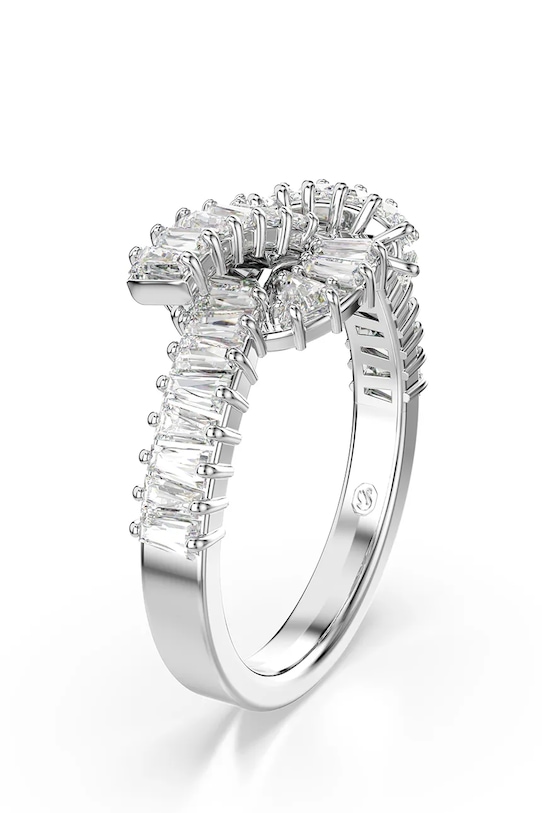 Doplňky Prstýnek Swarovski MATRIX 5727119 stříbrná