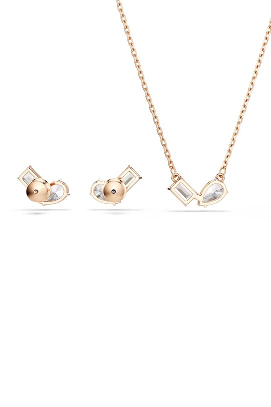 Doplňky Náušnice a náhrdelník Swarovski MESMERA 5734246 zlatá