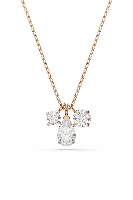 Swarovski naszyjnik MESMERA cyrkonia złoty 5734245