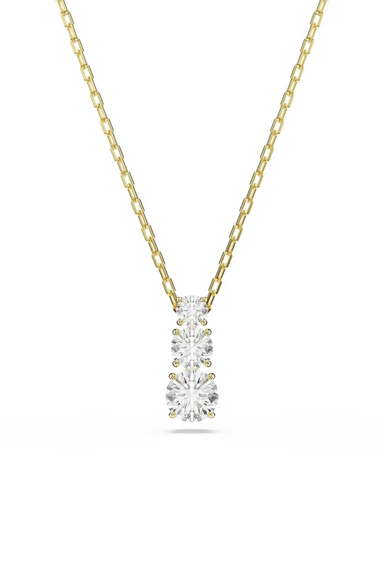 Swarovski naszyjnik STILLA cyrkonia złoty 5723298