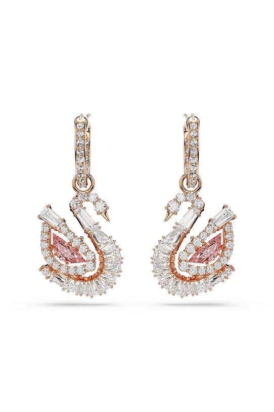 Swarovski kolczyki SWAN 5732415 złoty AW25
