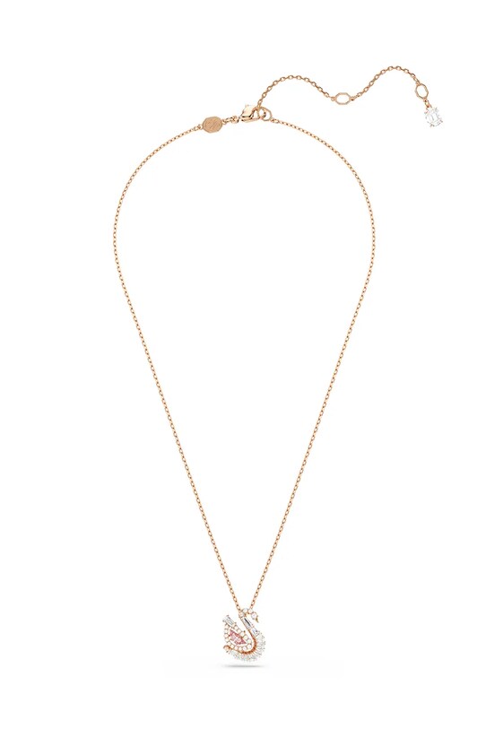 Swarovski naszyjnik SWAN 5732414 złoty AW25