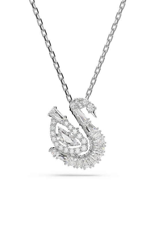 Swarovski naszyjnik SWAN cyrkonia srebrny 5732412