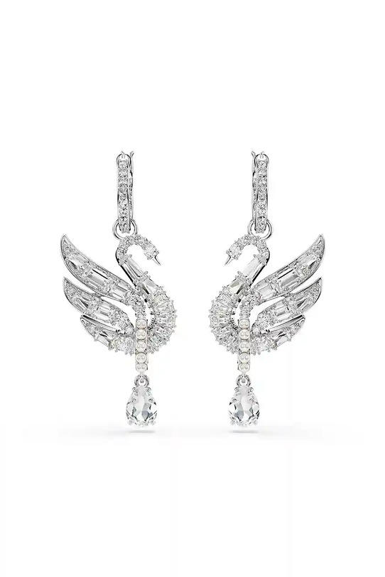 Swarovski kolczyki SWAN 5723388 srebrny AW25
