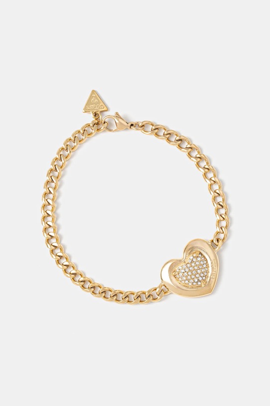 Guess bransoletka L.O.V.E. złoty JUBB05.456JW