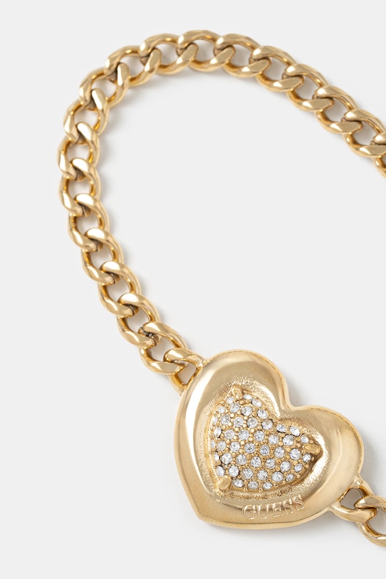 Guess bransoletka L.O.V.E. JUBB05.456JW złoty AW25