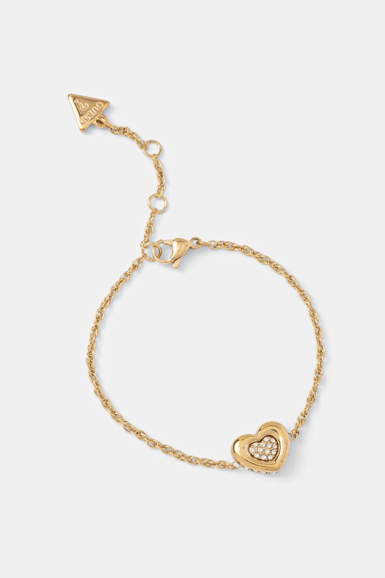 Βραχιόλι Guess L.O.V.E. χρυσαφί JUBB05.461JW