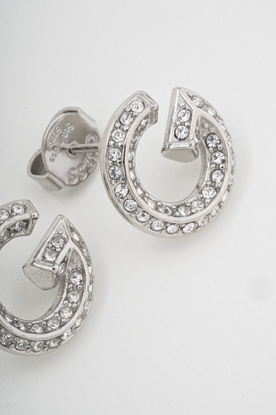 Accesorii Guess cercei G CRYSTAL JUBE05.443JW argintiu