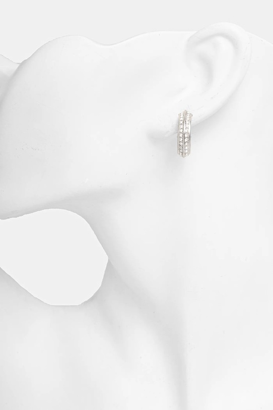 Náušnice Guess G CRYSTAL JUBE05.444JW stříbrná AW25