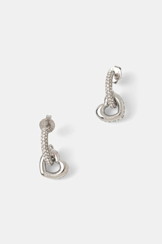 Náušnice Guess L.O.V.E. stříbrná JUBE05.465JW