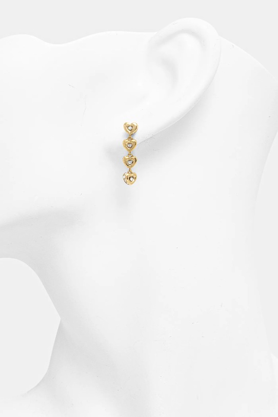 Doplnky Náušnice Guess L.O.V.E. JUBE05.473JW zlatá