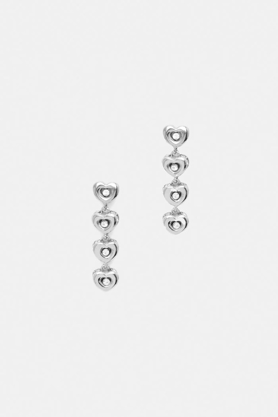 Guess kolczyki L.O.V.E. Gift Box srebrny JUBE05.473JW