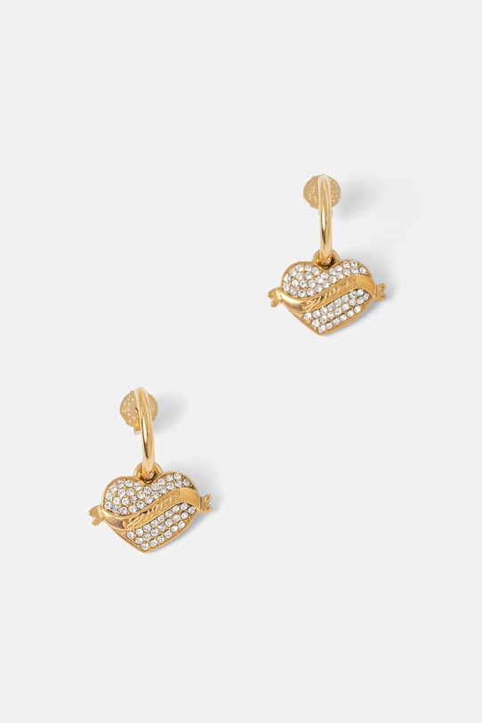 Náušnice Guess VINTAGE zlatá JUBE05.477JW