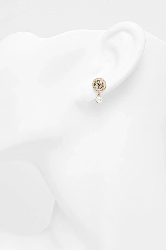 Akcesoria Guess kolczyki TINY PEARLY JUBE05.517JW złoty