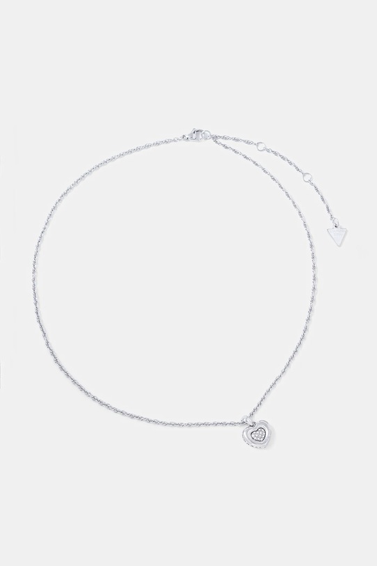 Guess colier L.O.V.E. argintiu JUBN05.463JW
