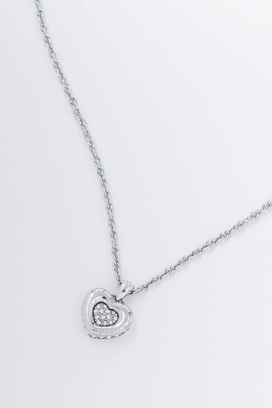 Guess colier L.O.V.E. JUBN05.463JW argintiu AW25