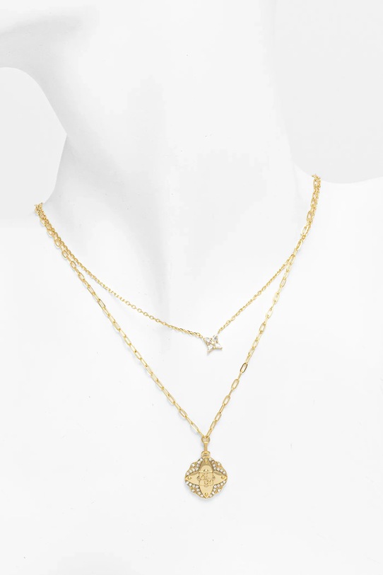 Аксессуары Цепочка Guess WILD FLOWER JUBN05.507JW золотой