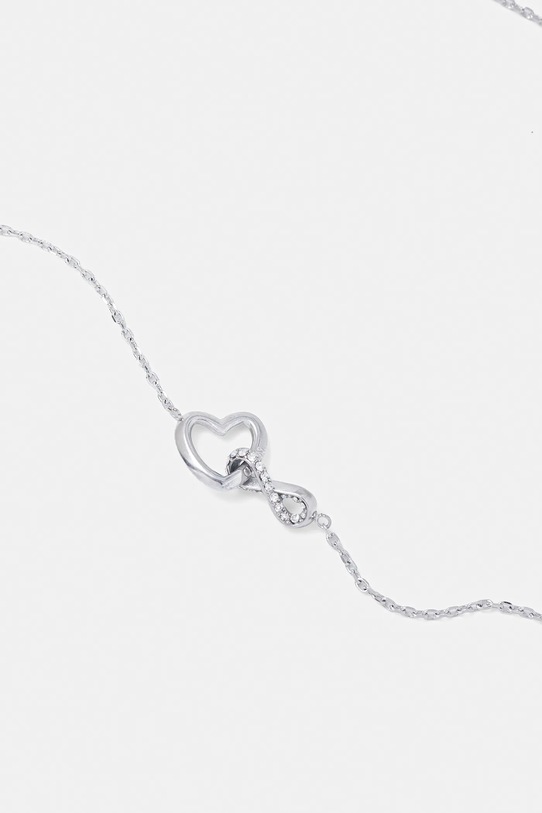 Guess naszyjnik ICONIQUE JUBN05.530JW srebrny AW25