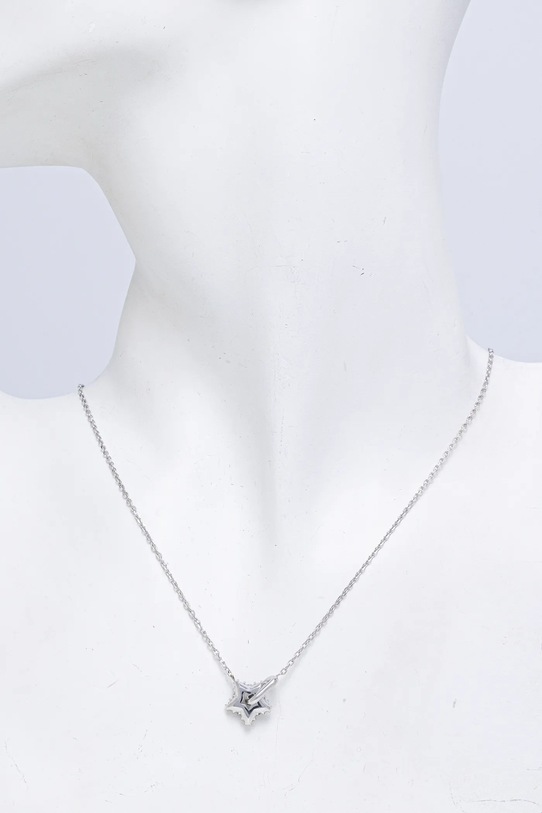 Akcesoria Guess naszyjnik ICONIQUE JUBN05.537JW srebrny