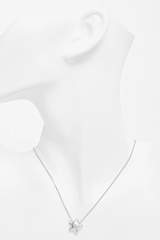 Accesorii Guess colier ICONIQUE JUBN05.545JW argintiu