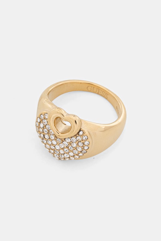 Prsteň Guess CRAZY IN LOVE zlatá JUBR05.215JW