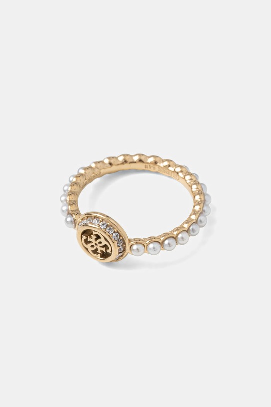 Prsteň Guess TINY PEARLY zlatá JUBR05.522JW