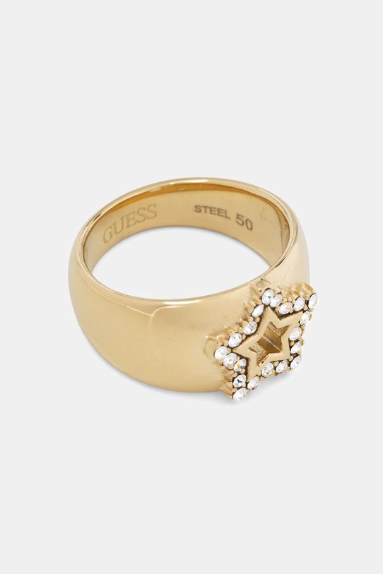 Guess pierścionek ICONIQUE Gift Box złoty JUBR05.540JW