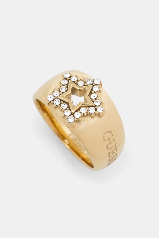 Guess pierścionek ICONIQUE JUBR05.540JW złoty AW25