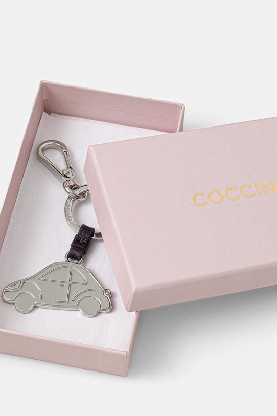Doplnky Kľúčenka Coccinelle BASIC METAL E2.M9K.41.R8.01 fialová