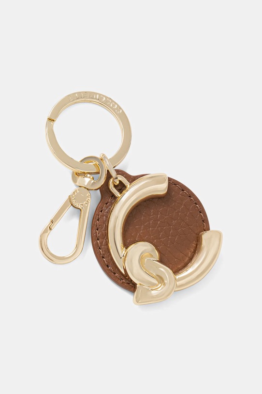 Coccinelle brelok COCCINELLE C-ME brązowy E2.SSL.41.01.21