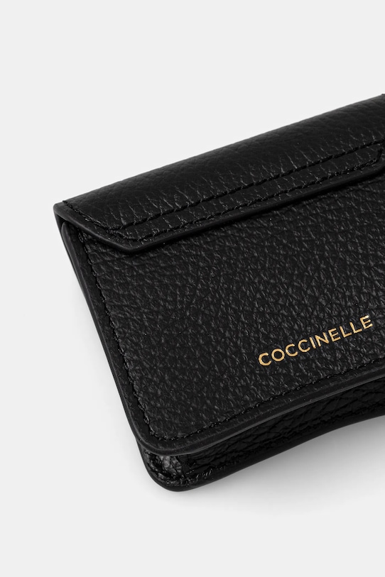 Doplňky Kožená klíčenka Coccinelle COCCINELLE C-ME E2.SSL.41.03.01 černá