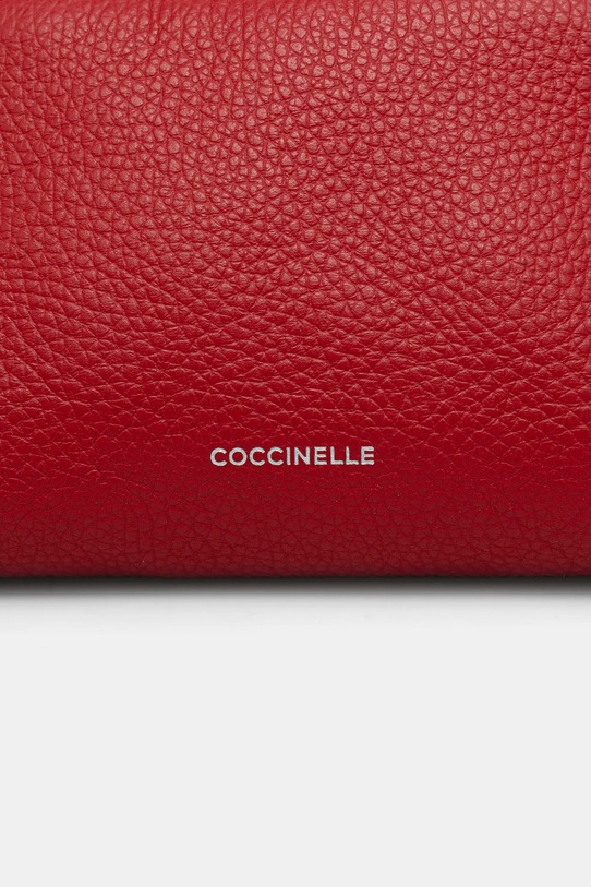 Coccinelle kosmetyczka skórzana czerwony E5.TMF.25.01.01