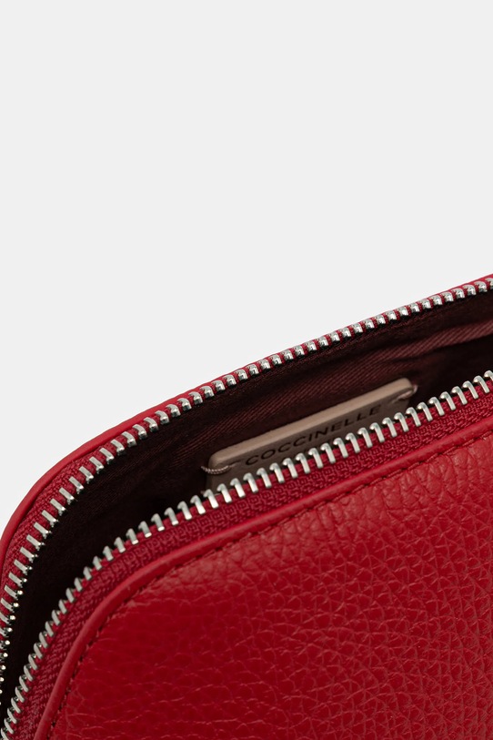 Coccinelle kosmetyczka skórzana E5.TMF.25.01.01 czerwony