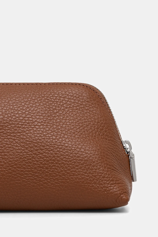 Doplňky Kožená kosmetická taška Coccinelle E5.TMF.25.01.01 hnědá