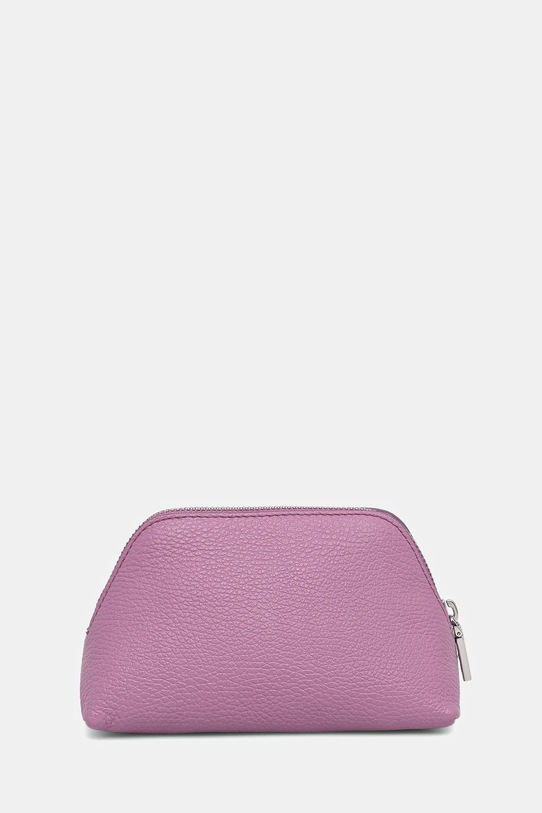 Akcesoria Coccinelle kosmetyczka skórzana E5.TMF.25.02.01 fioletowy